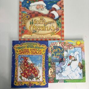 Mary Engelbreit Set of 3‎ Christmas Books Great Condition